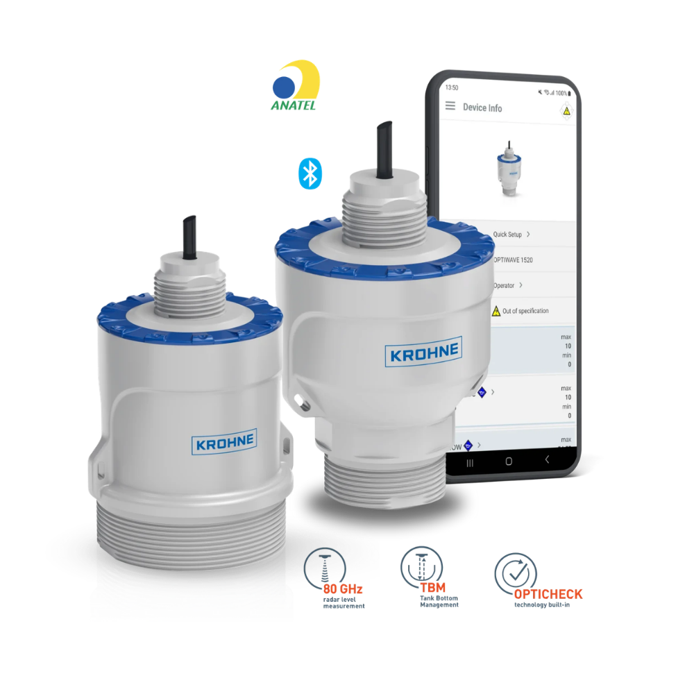 Fenasan 2024 optiwave15xx Medidores de Vazão, Nível e Rotâmetro | Conaut